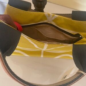 Orla kiely NEW yellow classic stem small purse